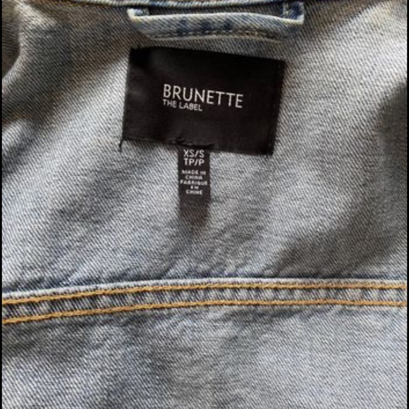 Babes Supporting Babes Blue Jean Jacket - Picture 4 of 4